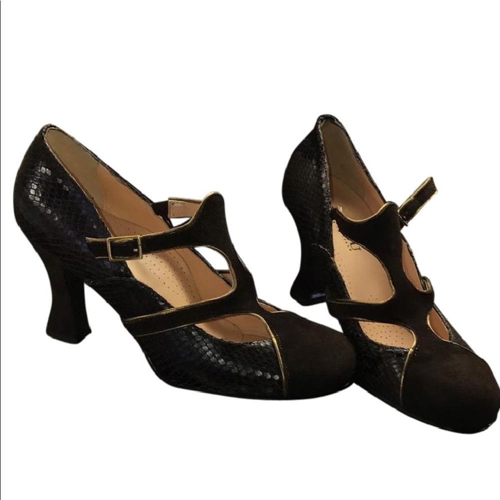 Brown Suede Anyi Lu Heels